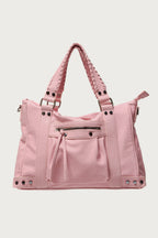 Oliviah Stud Faux Leather Bag