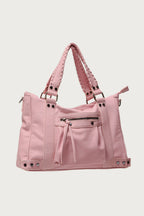 Oliviah Stud Faux Leather Bag