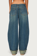 Kella Low Rise Baggy Jeans