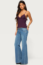 Rhian Lacey Pleated Babydoll Top