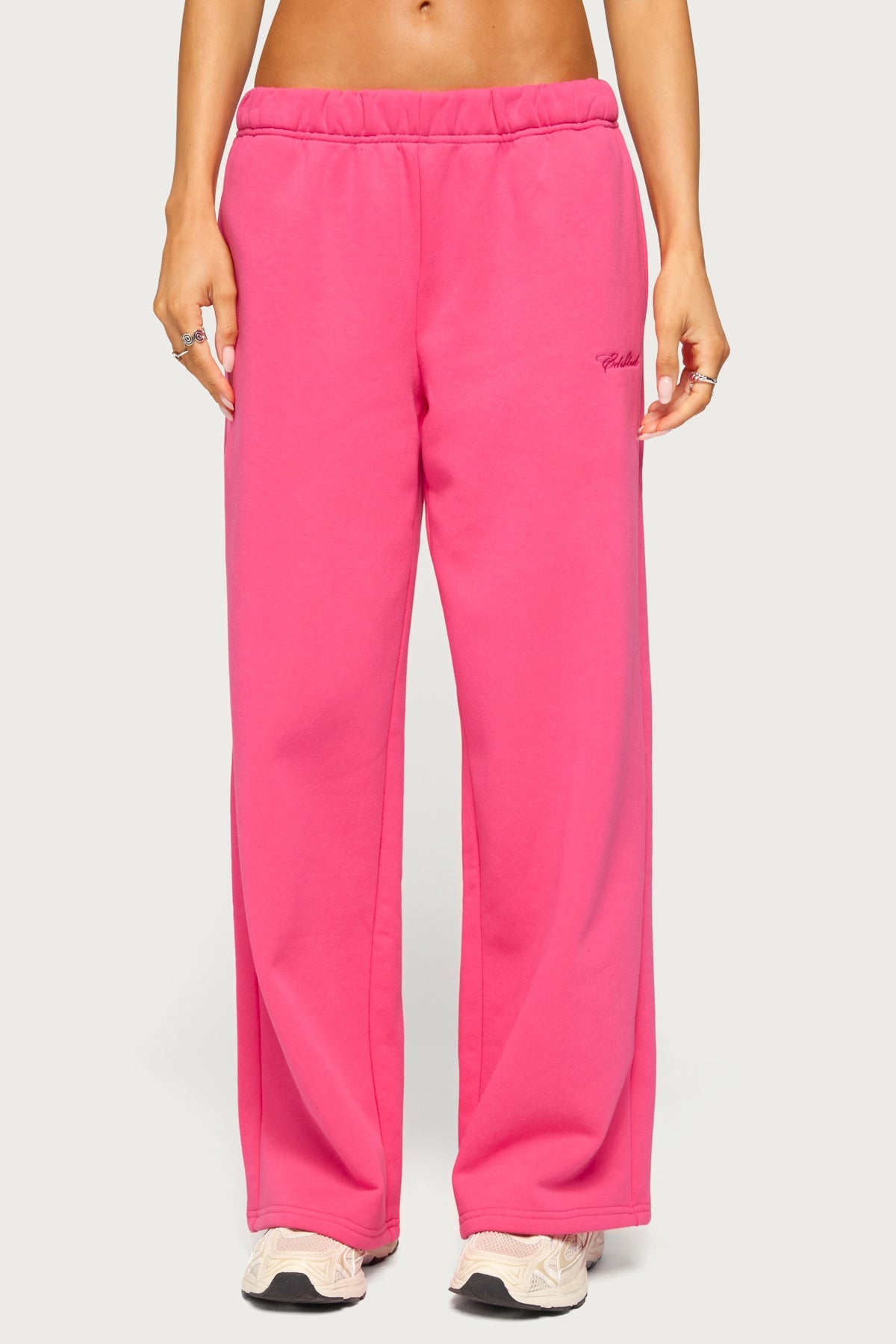 Basic Girl Wide Leg Edikted Sweatpants