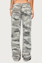 Kenan Straight Leg Camo Sweatpants