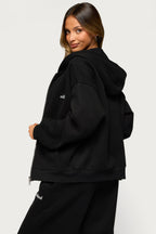 Edikted Diva Zip Up Hoodie