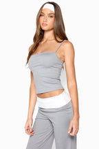 Anika Straight Neck Tank Top
