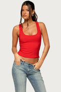 Emmalyn Scoop Neck Tank Top