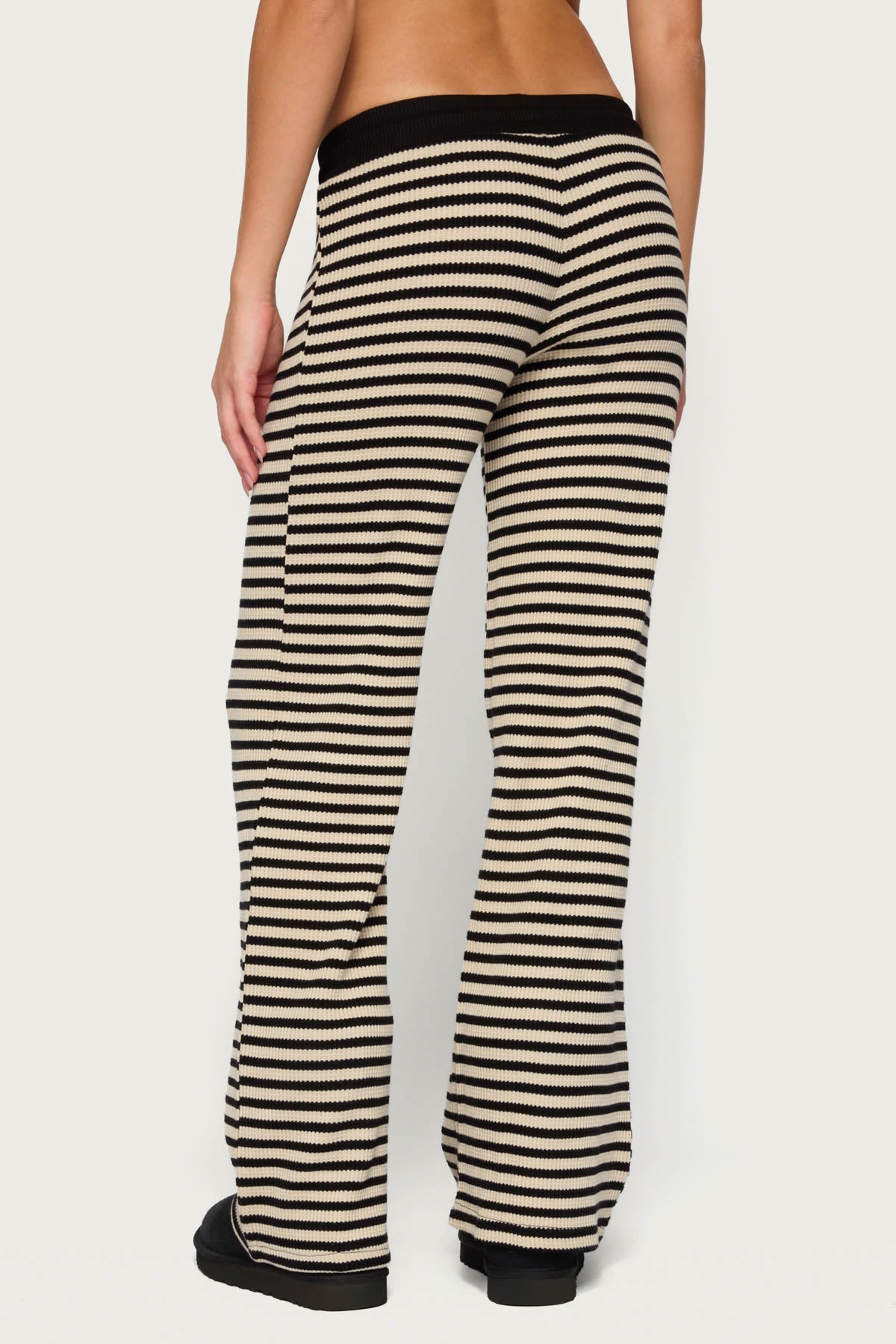 Helene Straight Leg Waffle Pants