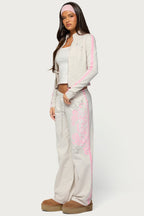 Starry Low Rise Sweatpants