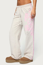 Starry Low Rise Sweatpants