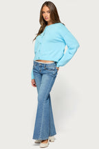 Fion Buttoned Knit Cardigan