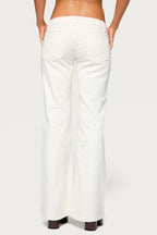 Girla Low Rise Wide Leg Jeans
