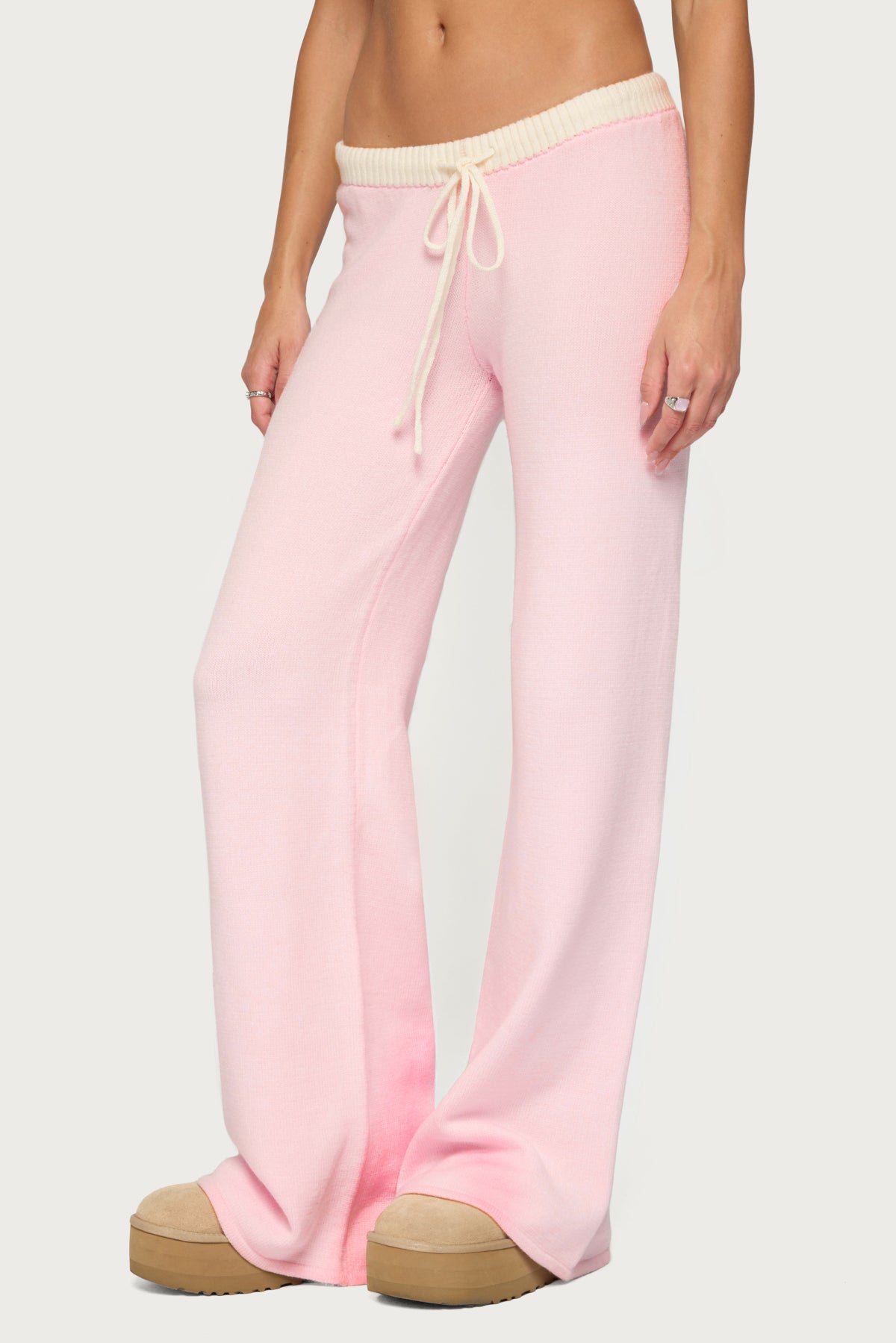 Hanin Straight Leg Knit Trousers