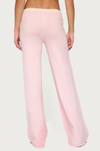 Hanin Straight Leg Knit Trousers