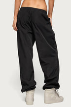 Corinne Nylon Track Pants