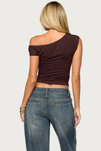 Odeth Off Shoulder Studded Top