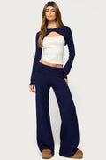 Nani Knit Foldover Pants