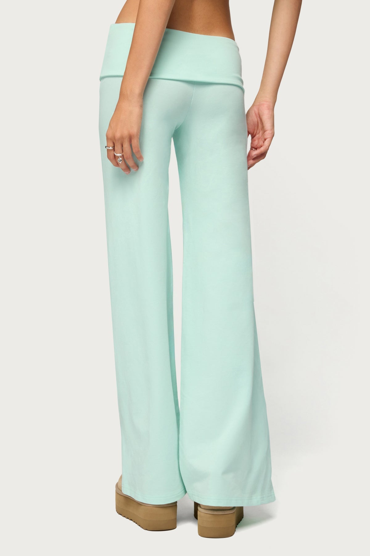 Queen Edikted Foldover Pants
