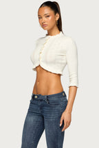 Laile Three-Quarter Sleeve Cardigan