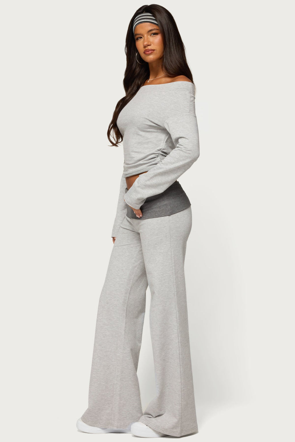Sunnie Off Shoulder Ruched Top