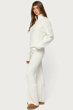 Fika Cable Knit Pants