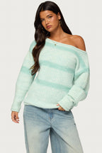 Sheree Striped Chunky Knit Sweater
