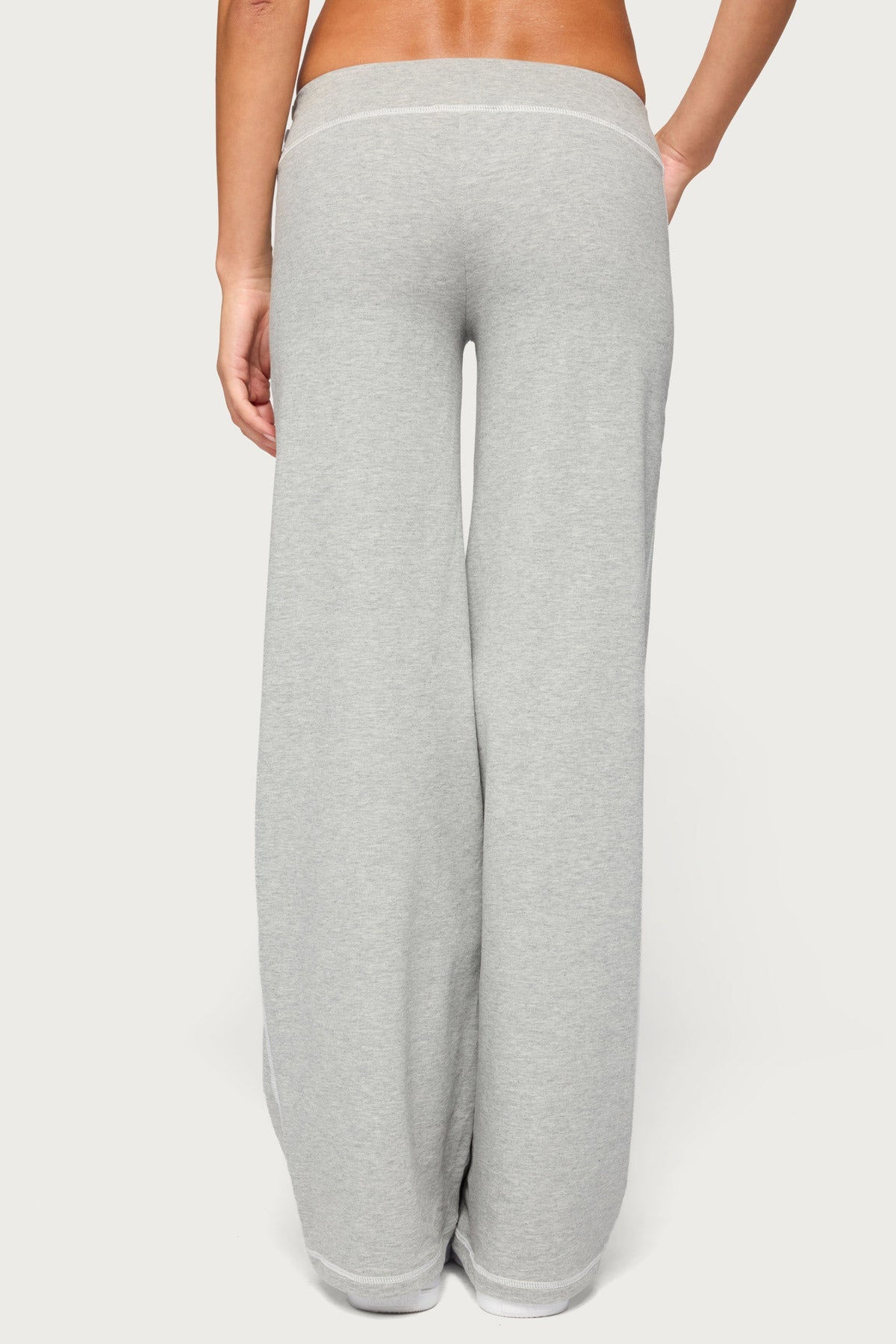 Katrhin Contrast Stitched Flared Pants