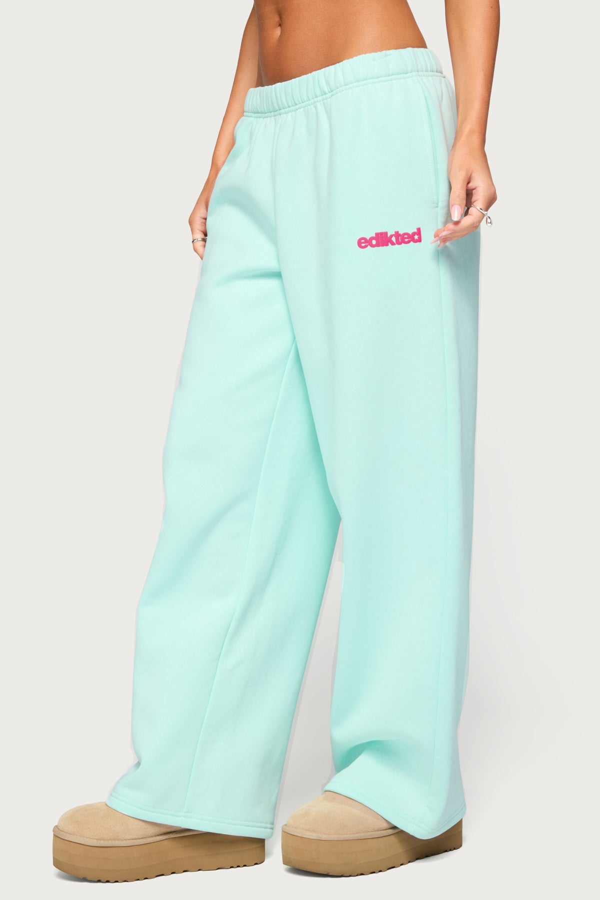Edikted Star Graphic Sweatpants