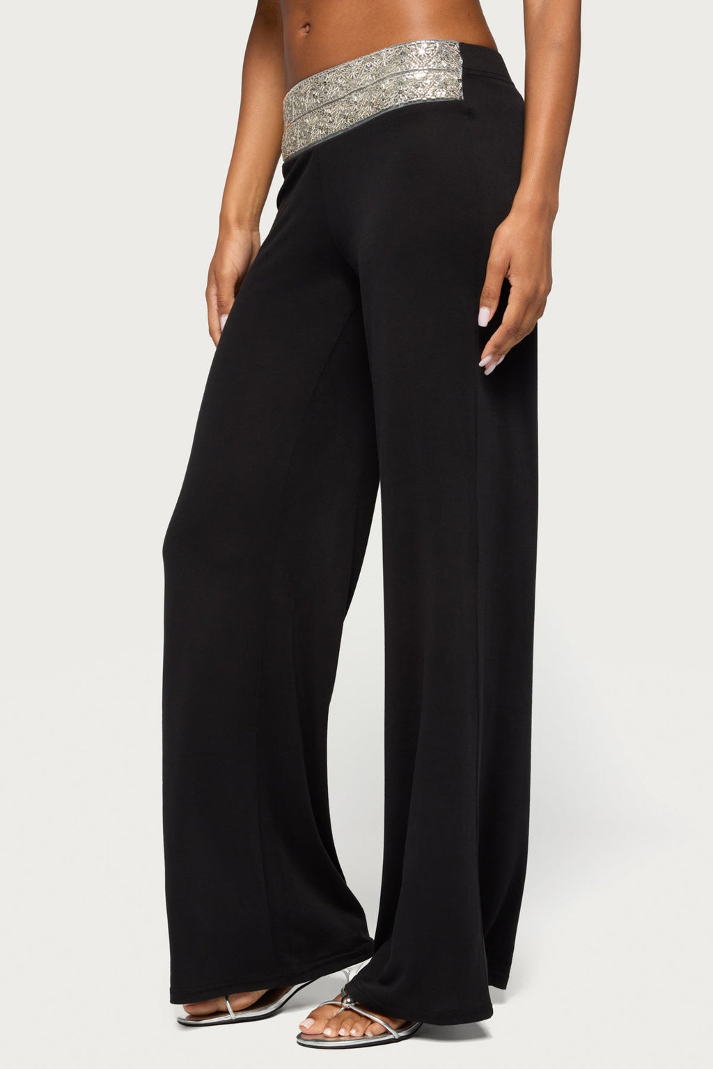 Tolly Beaded  Straight Leg Pants