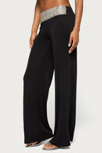 Tolly Beaded  Straight Leg Pants